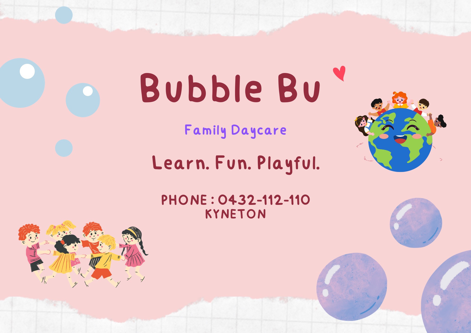 Bubble Bu Family Day Care