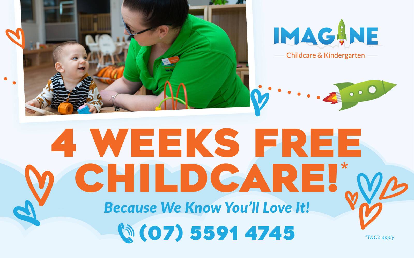 Imagine Childcare and Kindergarten Southport - 4 Weeks Free*