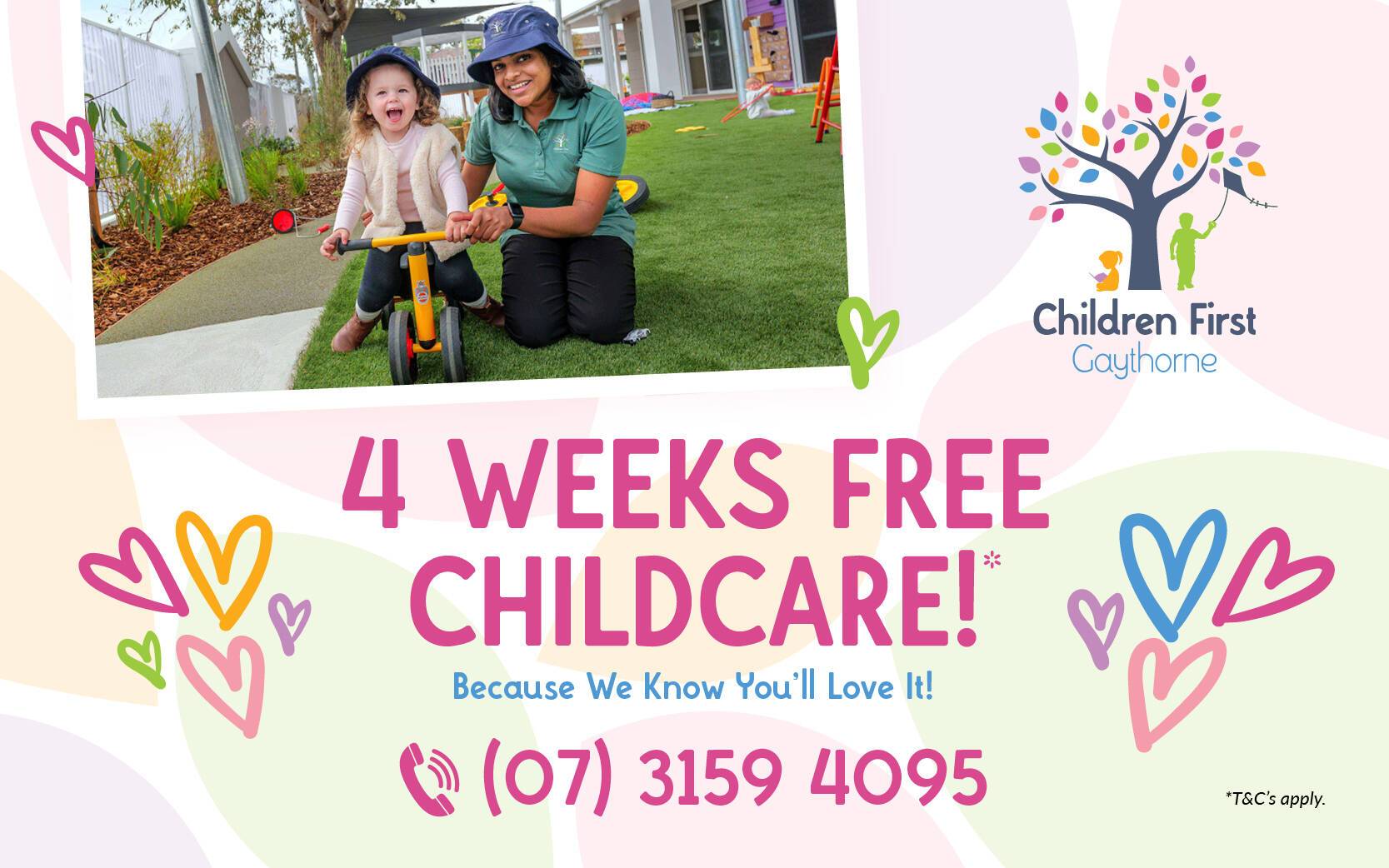 Children First Early Education Gaythorne - 4 Weeks Free*