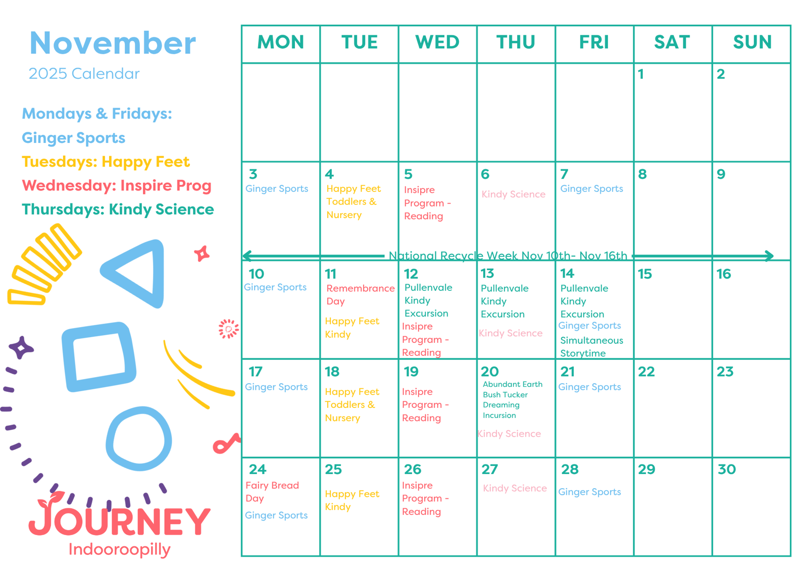 Journey Early Learning Indooroopilly