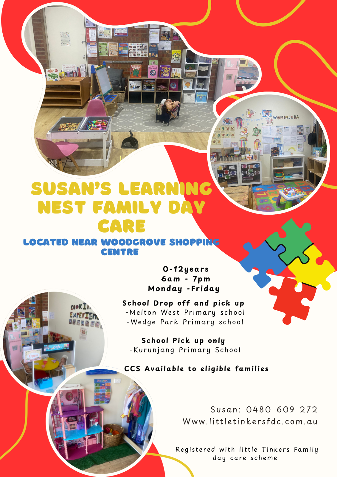Susan’s Learning Nest family daycare 