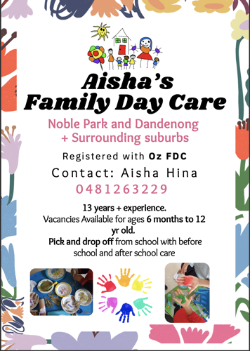 Aisha's Family Day Care