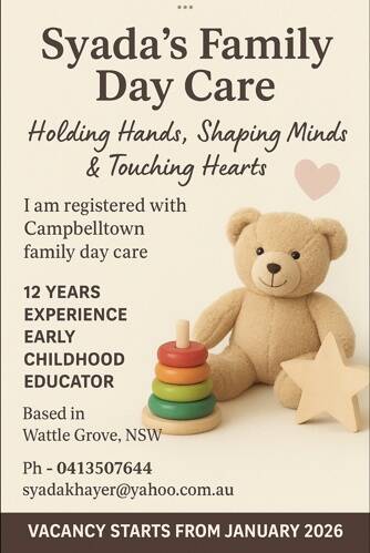 Syada's Family Day Care