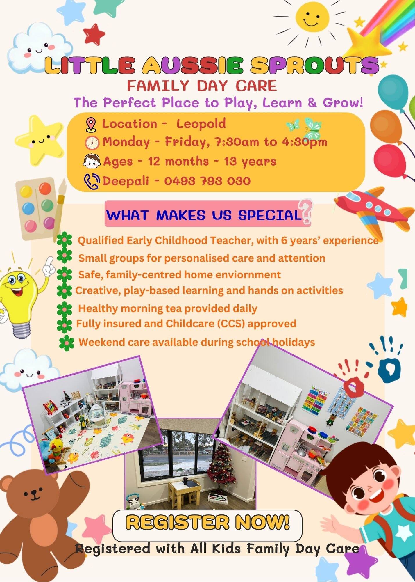 Little Aussie Sprouts FDC