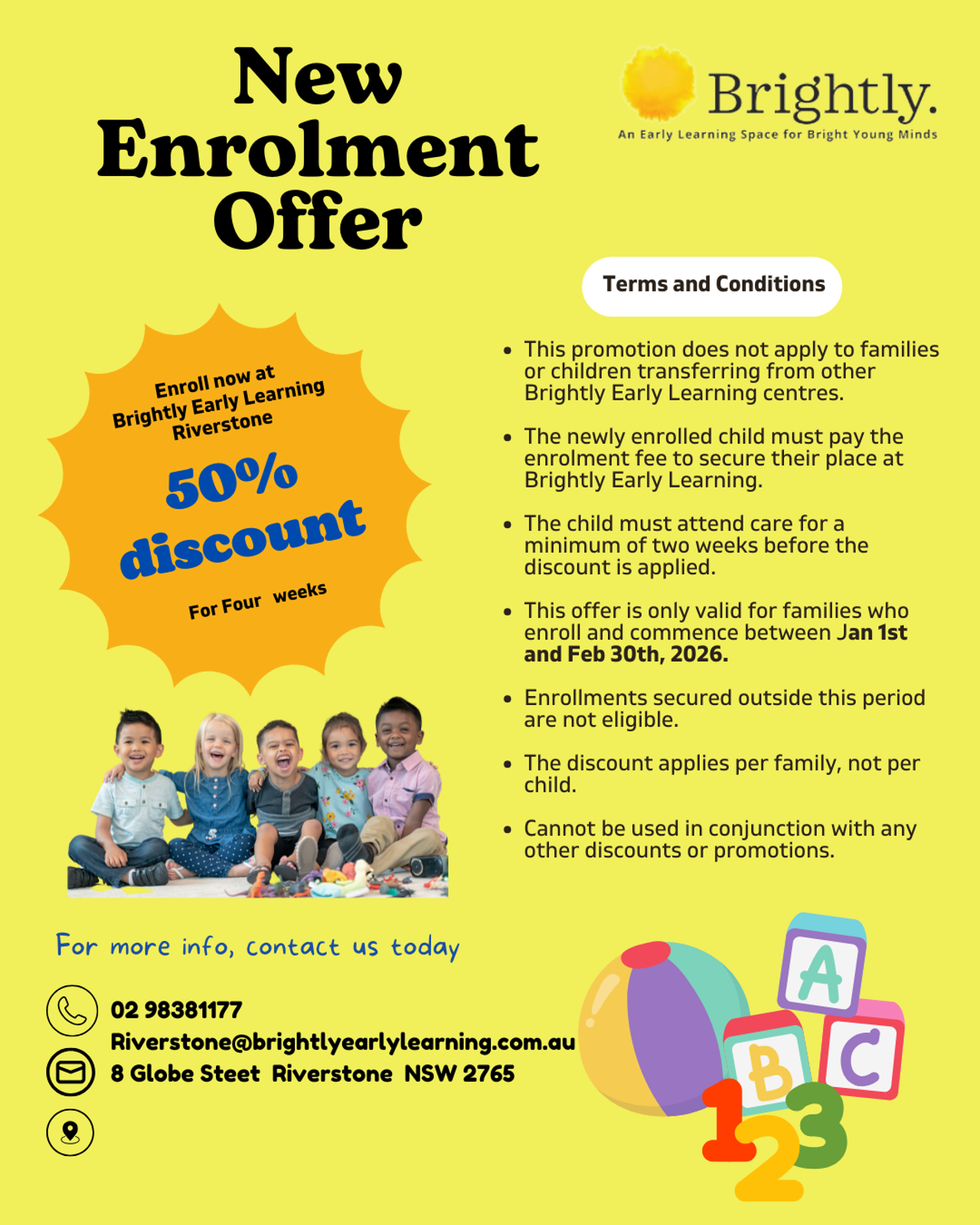 Brightly Early Learning Riverstone