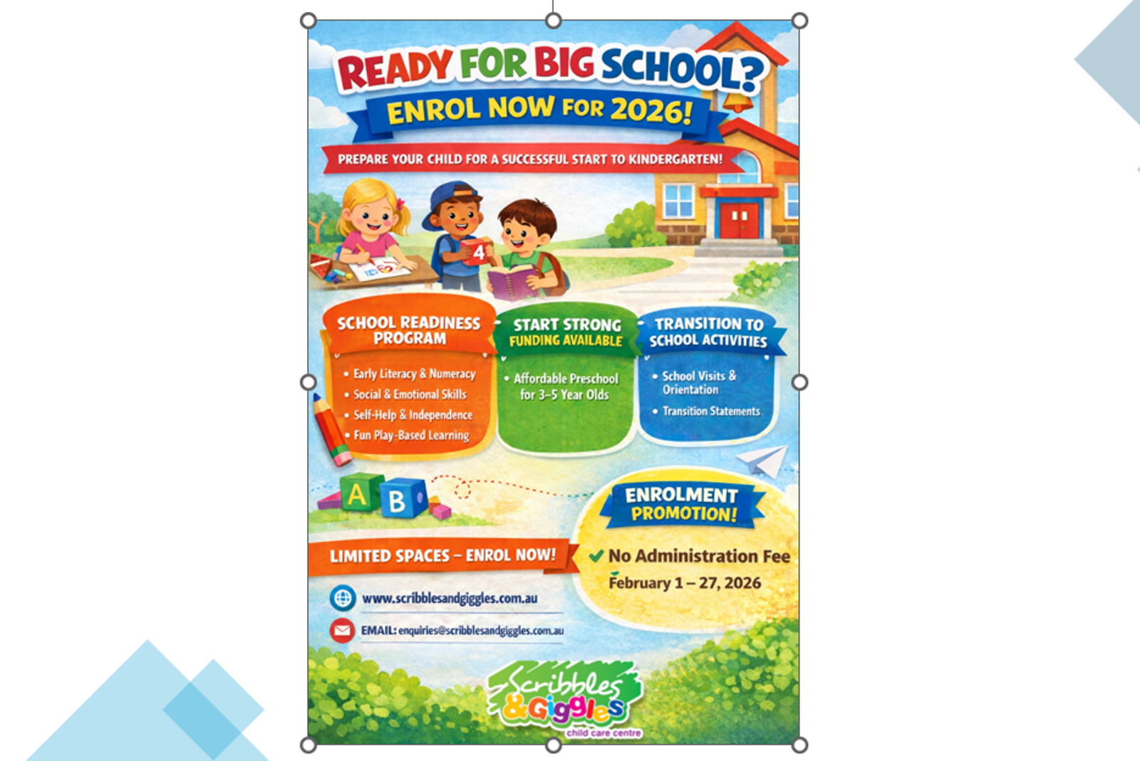 Scribbles and Giggles Childcare Centre Busby