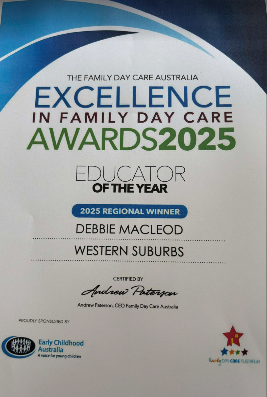 Wyndham Early Learning Family Day Care Service