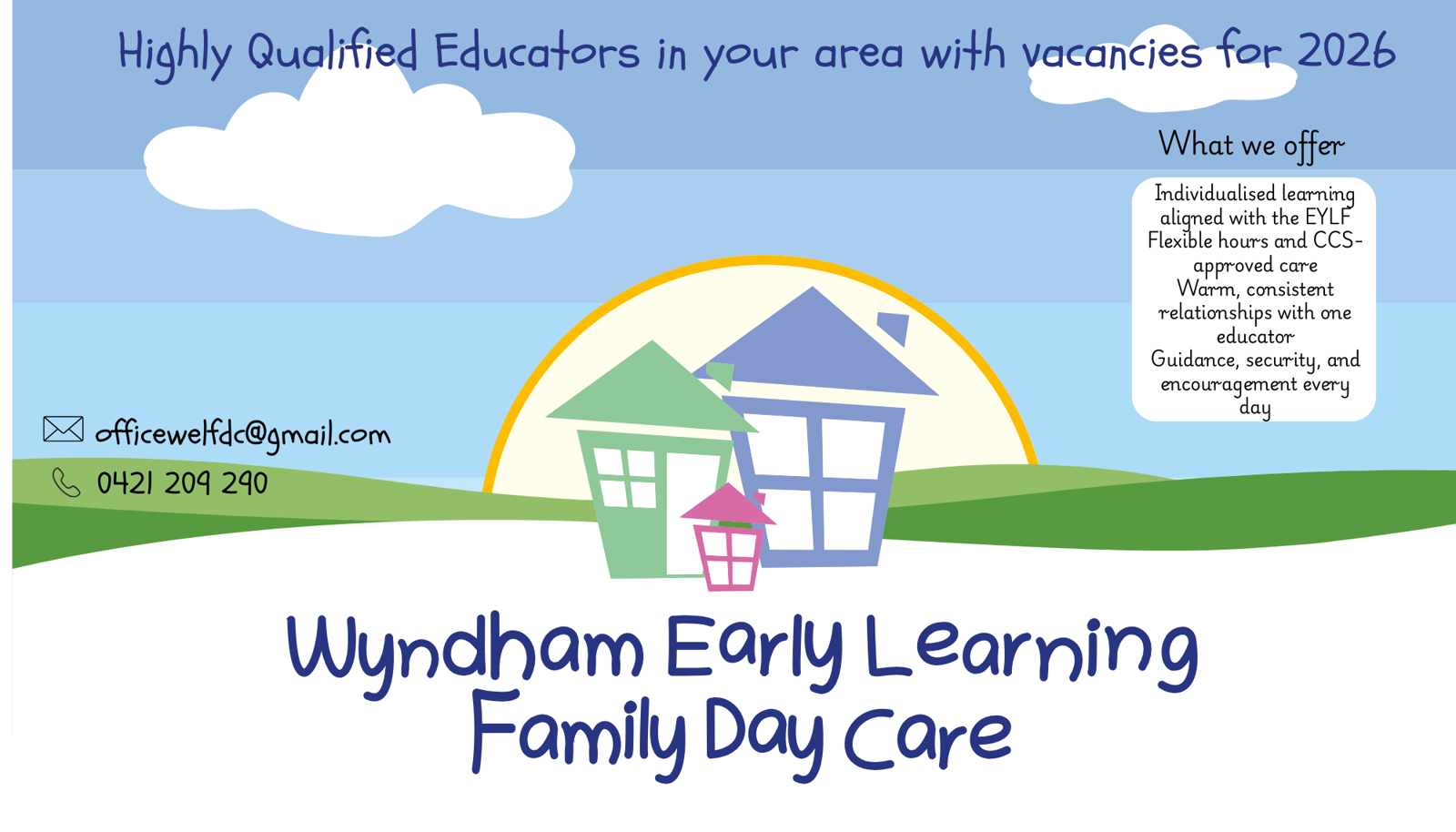 Wyndham Early Learning Family Day Care Service