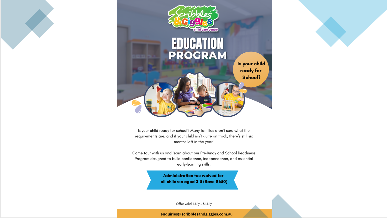 Scribbles & Giggles Childcare Centre - South Granville