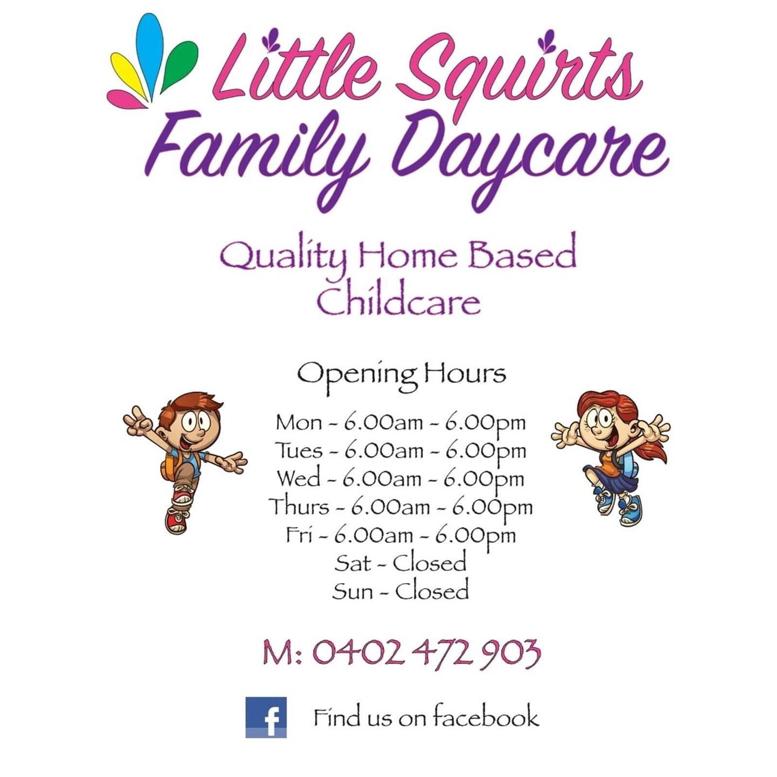 Little Squirts Family Daycare