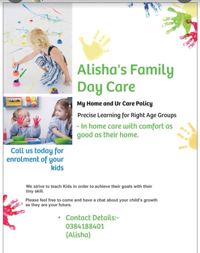 Alisha's Children's Family Day Care