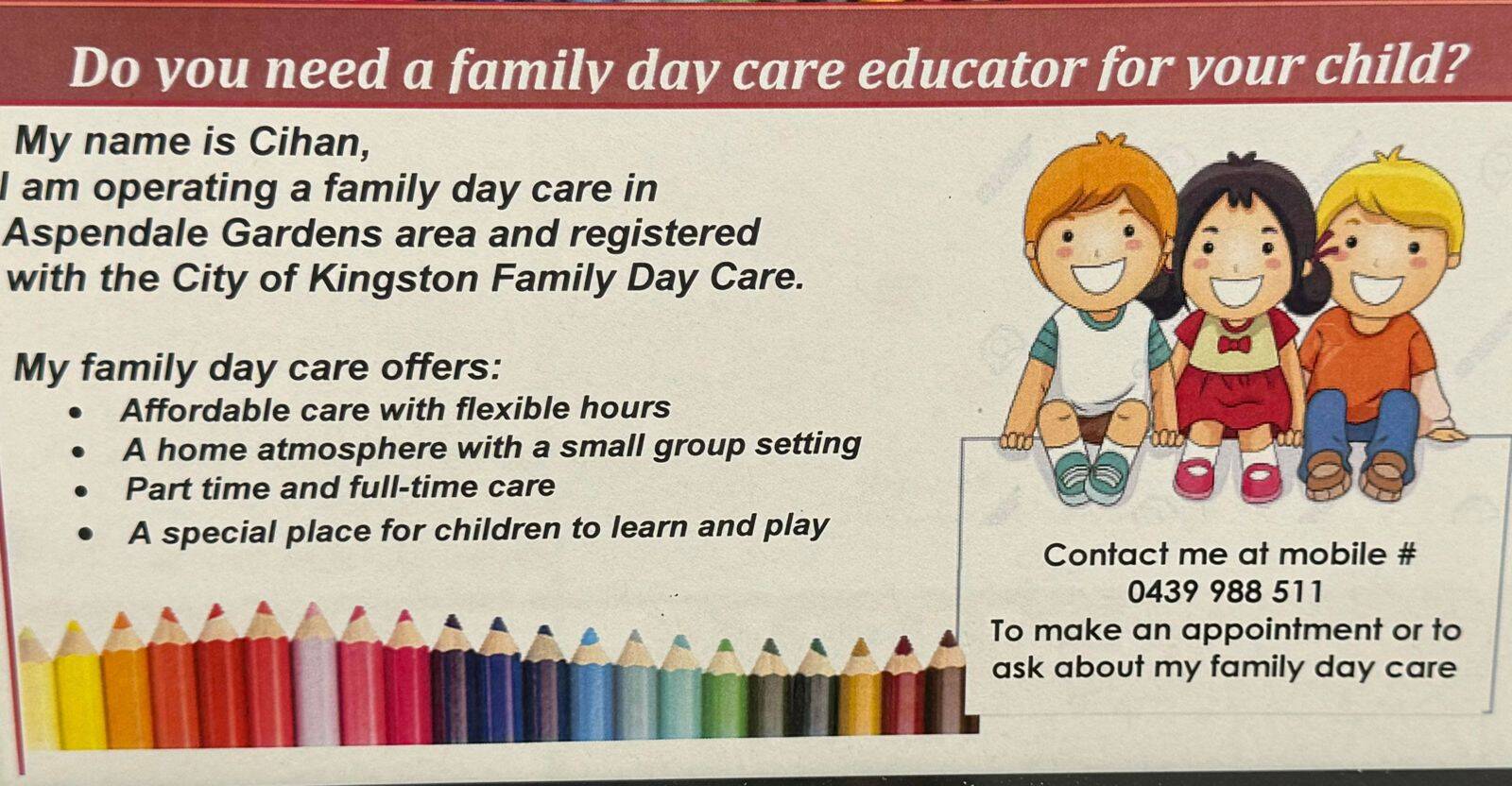 Cici's Family  Day Care